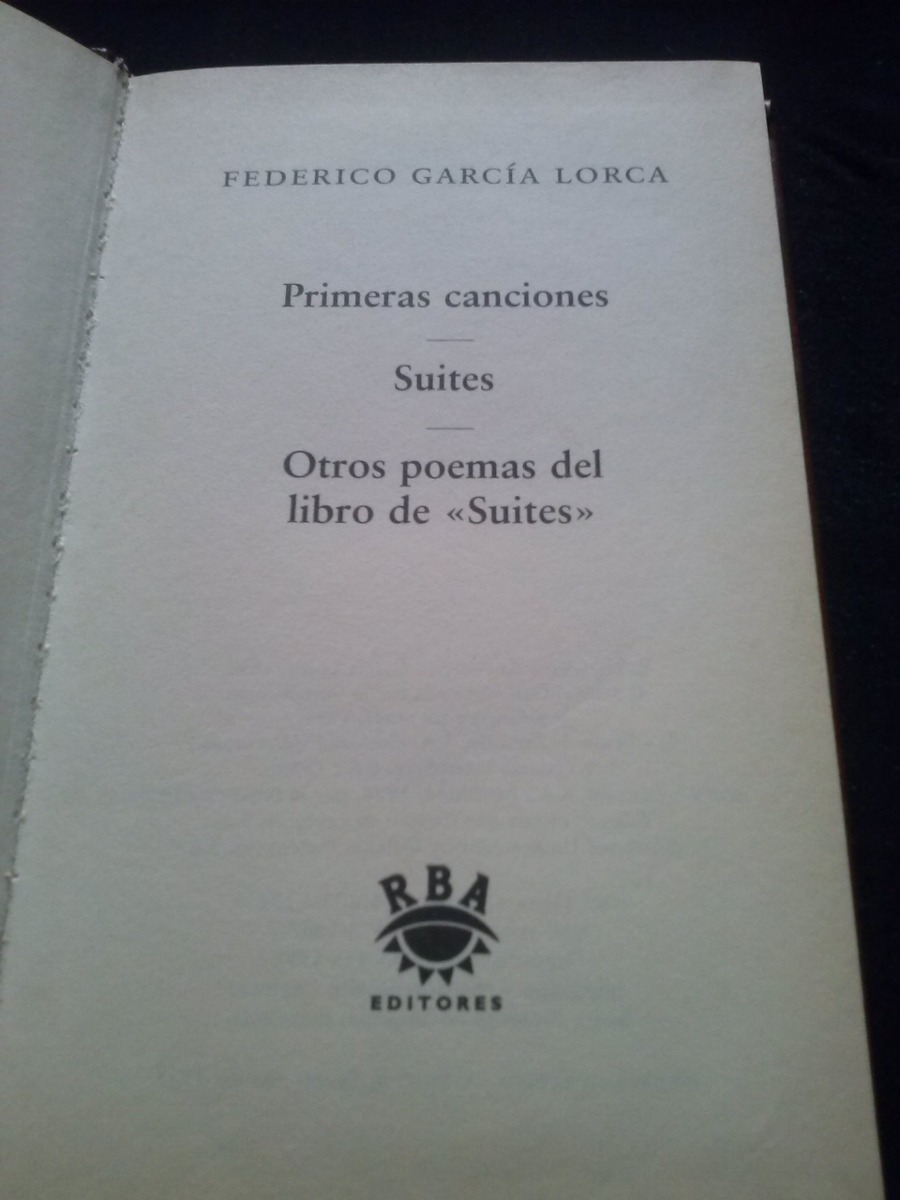 Suites by Federico García Lorca Suites by Federico García Lorca