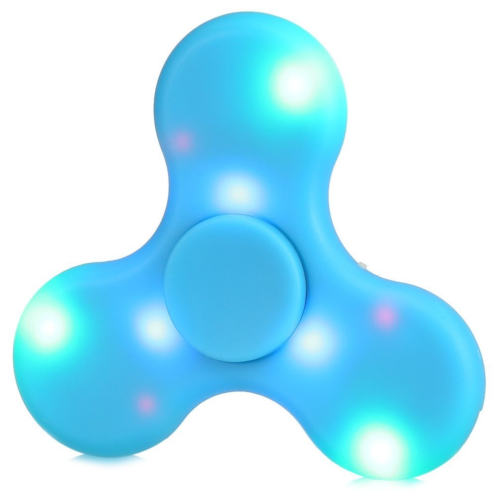 fidget spinner bluetooth color azul celeste luces led bs 4 900 00 color azul celeste