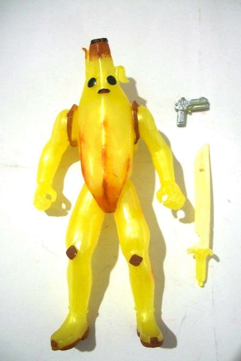 Figura Bootleg Fortnite Peely Banana Skin 20 Cm Con Luz - $ 249.00 en