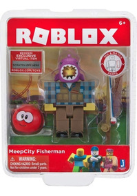 Figura Roblox Pescador Meepcity Nuevo - how to get money on roblox meep city