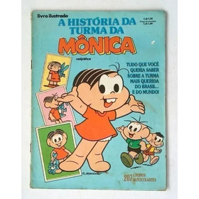 Figurinha - A História Turma Da Mônica - 1986 - Ler Anúncio