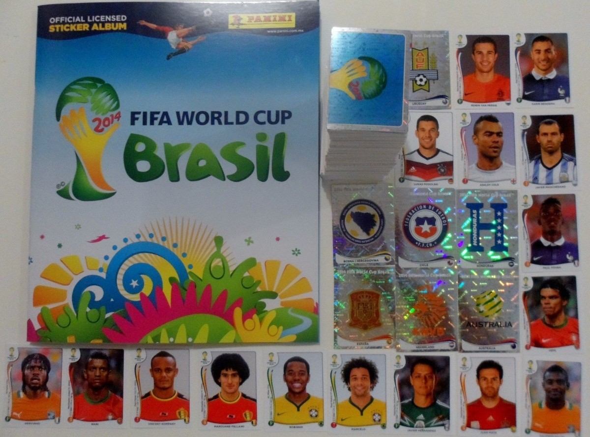 Figurinhas Copa Do Mundo Brasil 2014 Panini - Jelmax2004 