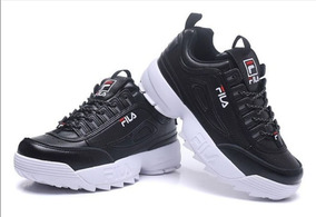 zapatillas fila disruptor negras mujer