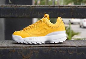 tenis fila amarillos originales
