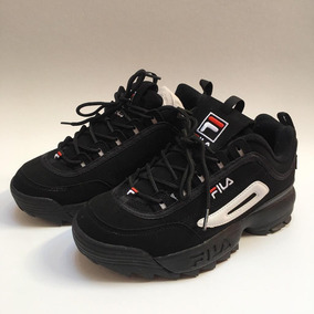tenis fila disruptor negro