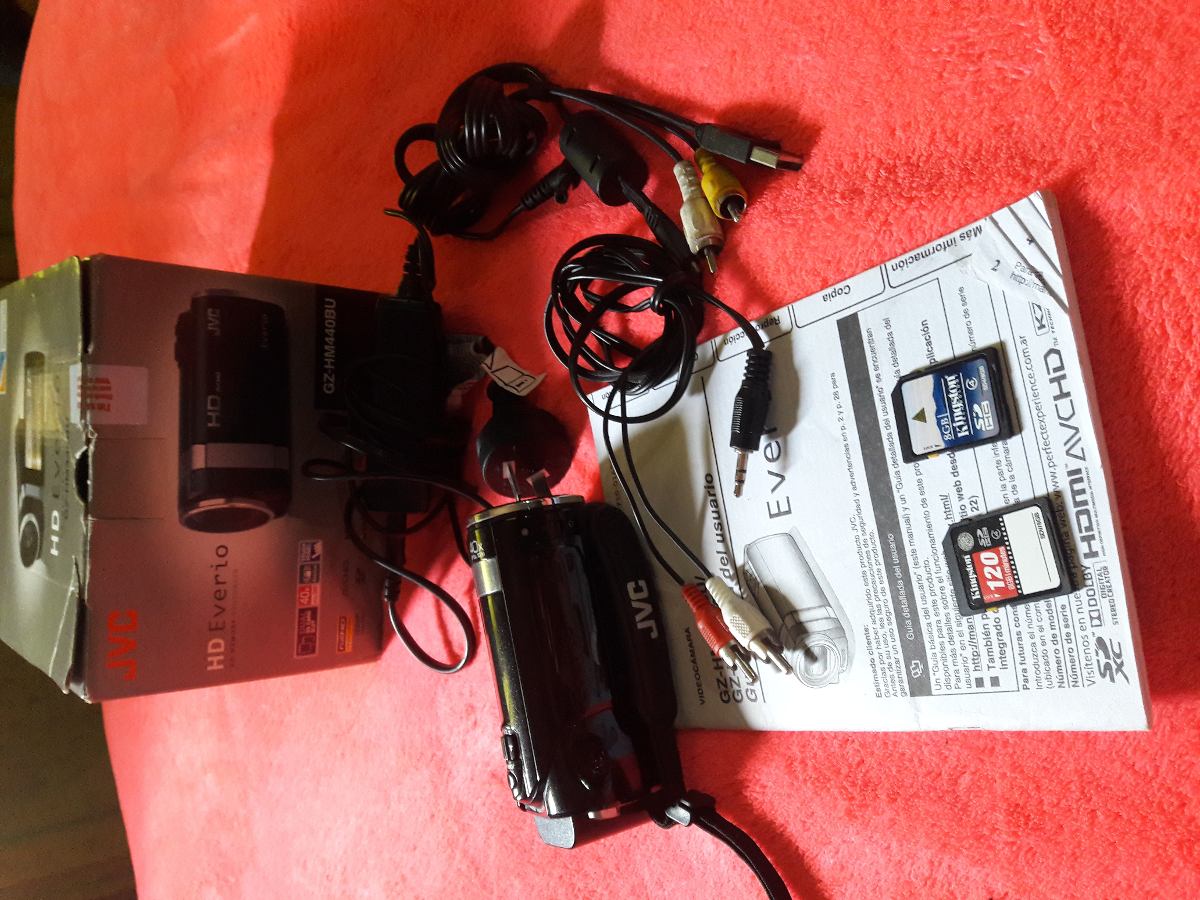 filmadora jvc hd everio modelo gz-hm440bu. Cargando zoom.