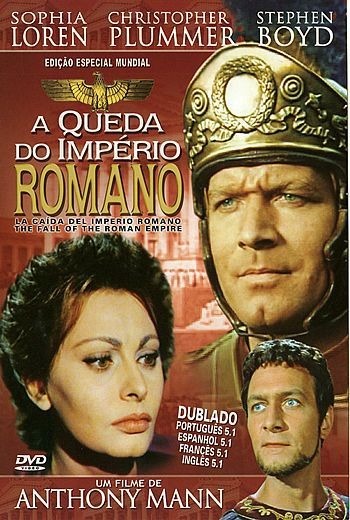 Filme A Queda Do Império Romano 1964 Dublado Frete Fixo - R$ 22,99 ...