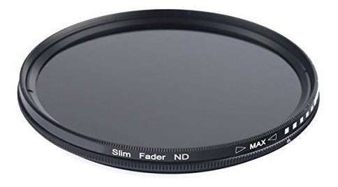 Ajustable densidad neutra filtro nd2-400 52mm para Nikon AF Nikkor 28mm 2.8d