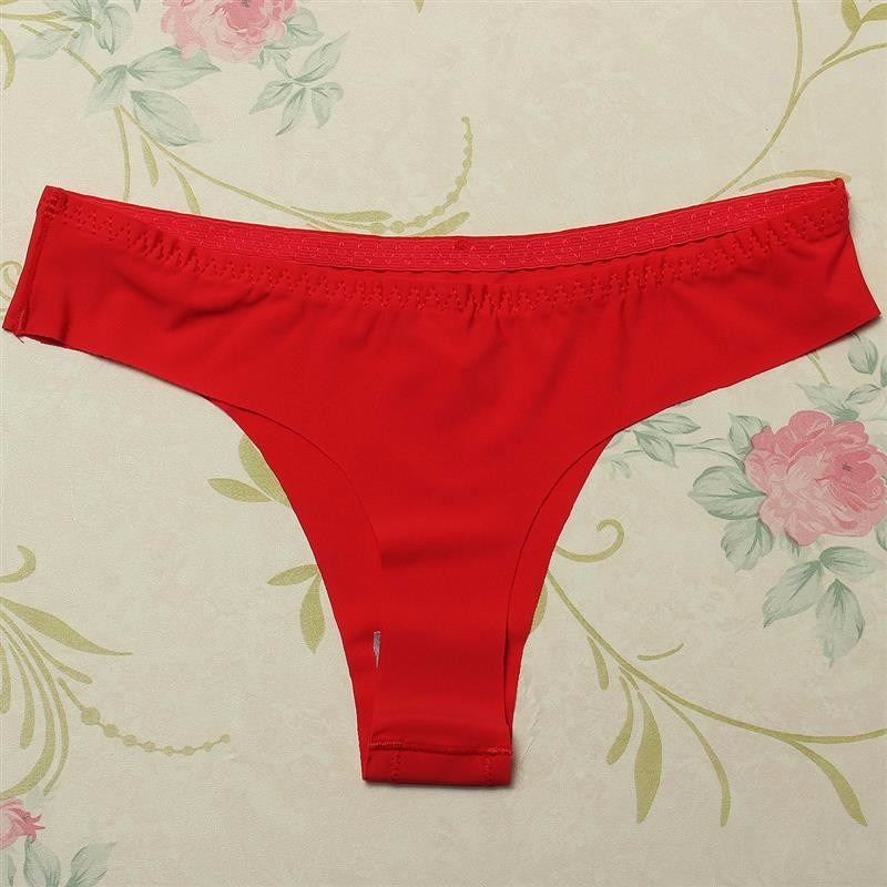 Calçinha Fio Dental Cintura Baixa Calcinha Fio Dental Sex Tamanho Único P Sem Costura - R$ 19,50 em
