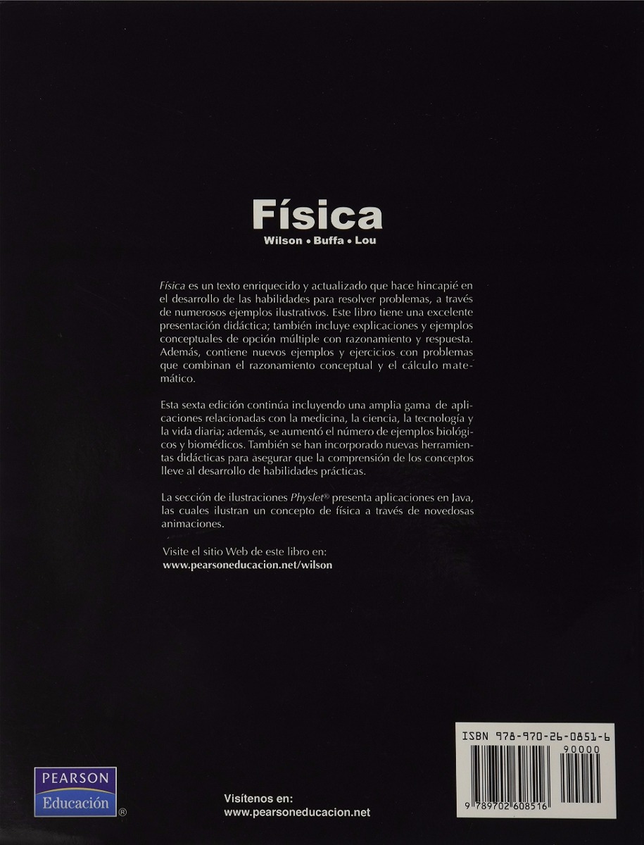 fisica de wilson buffa lou sexta edicion