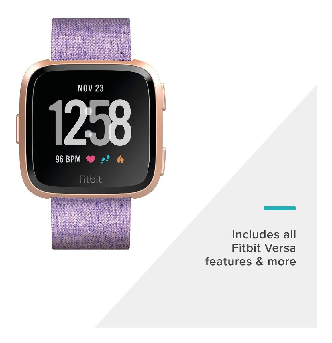 Fitbit Versa Smartwatch Lavender Woven SE