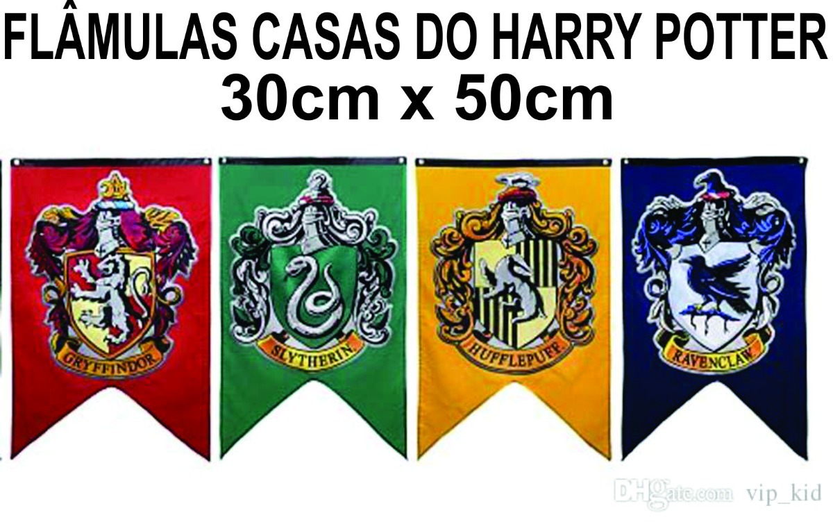 Flâmulas Game Of Thrones / Harry Potter - R$ 25,00 em 