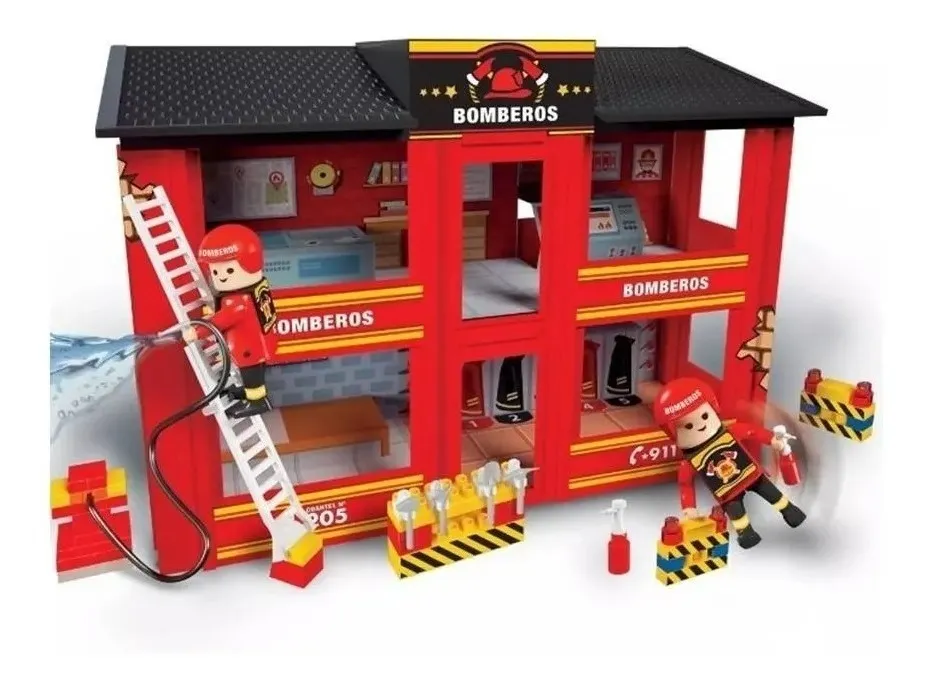 estacion bomberos juguete