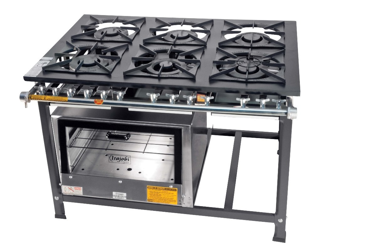 Fog u00e3o Industrial 6 Bocas Com Forno Tampa De Vidro 113 Litros R$ 1 549,99 em Mercado Livre Artesanato Facil Para Halloween ~ Fog u00e3o Industrial 6 Bocas Com Forno Tampa De Vidro 113 Litros R$ 1 549,99 em Mercado Livre