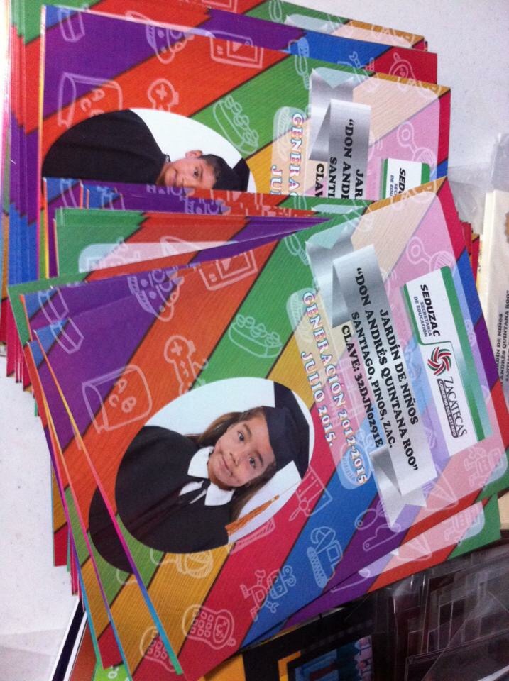 Folder Personalizado Carpeta Graduación Kínder Primaria 