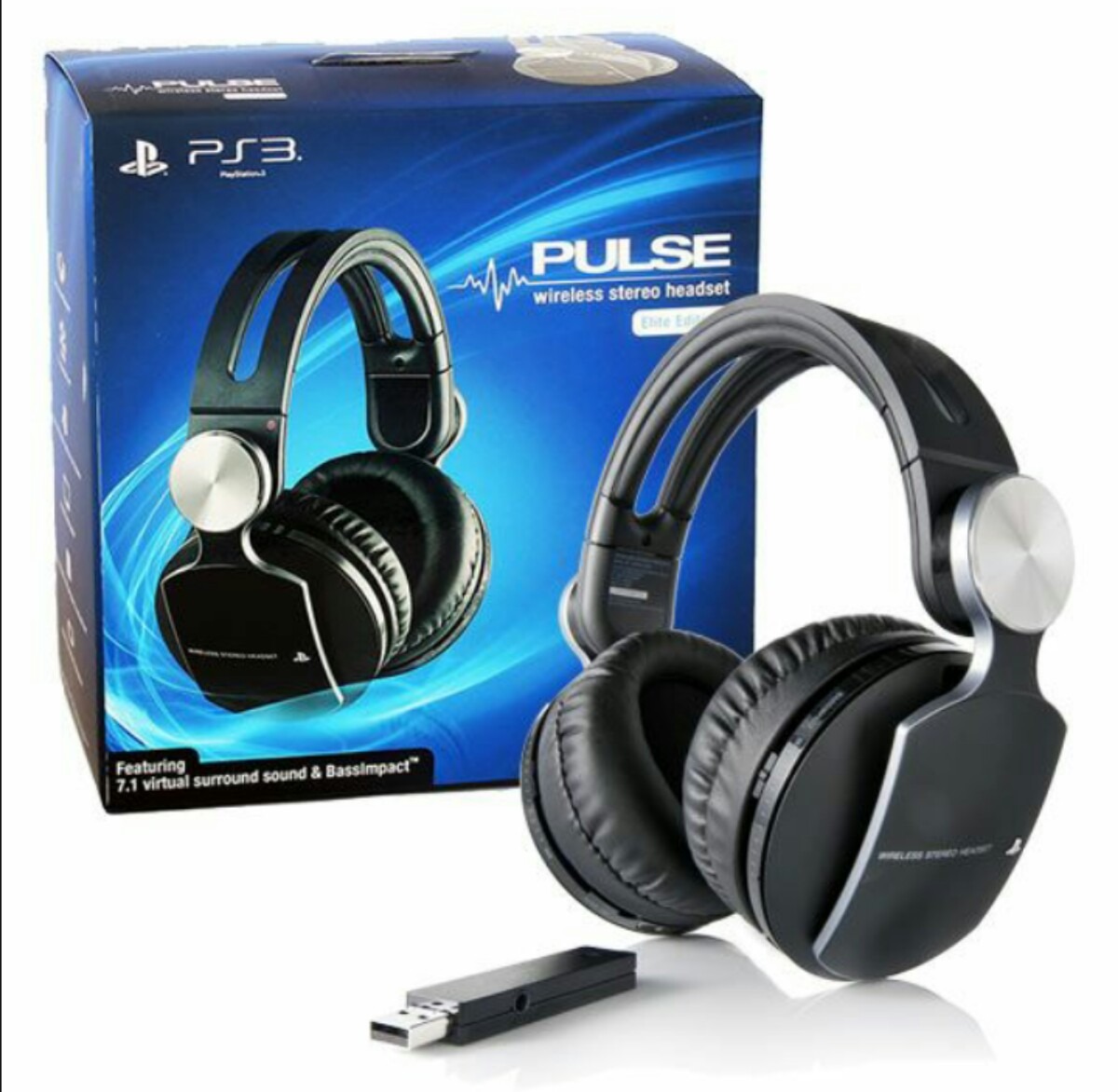 Wireless stereo headset