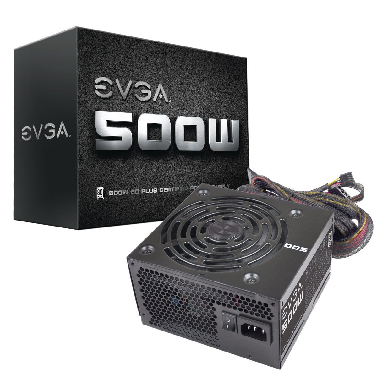 Fonte Atx Evga 500 Watts 80 Plus 500w Reais 100 w1 0500 kr R 248 90 Fonte Atx Evga 500 Watts 80 Plus 500w Reais 100 w1 0500 kr R 248 90