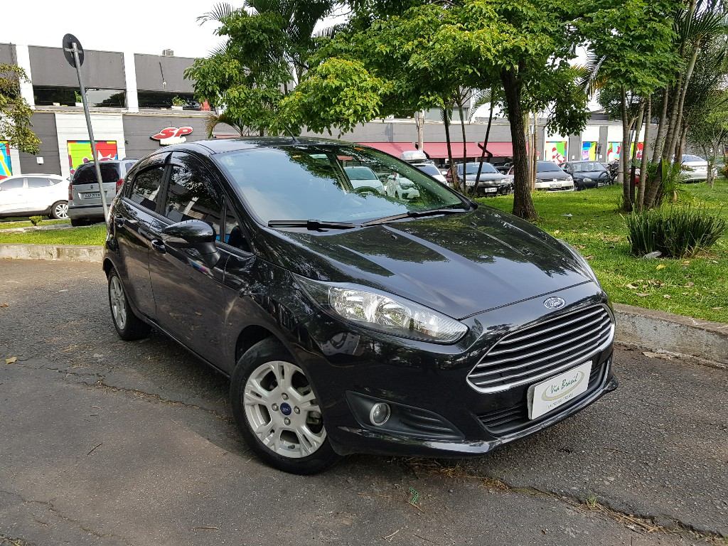 Ford New Fiesta 1 5 Se 2016 Preto Com 42 Mil Km Ipva Pago R Carregando Zoom