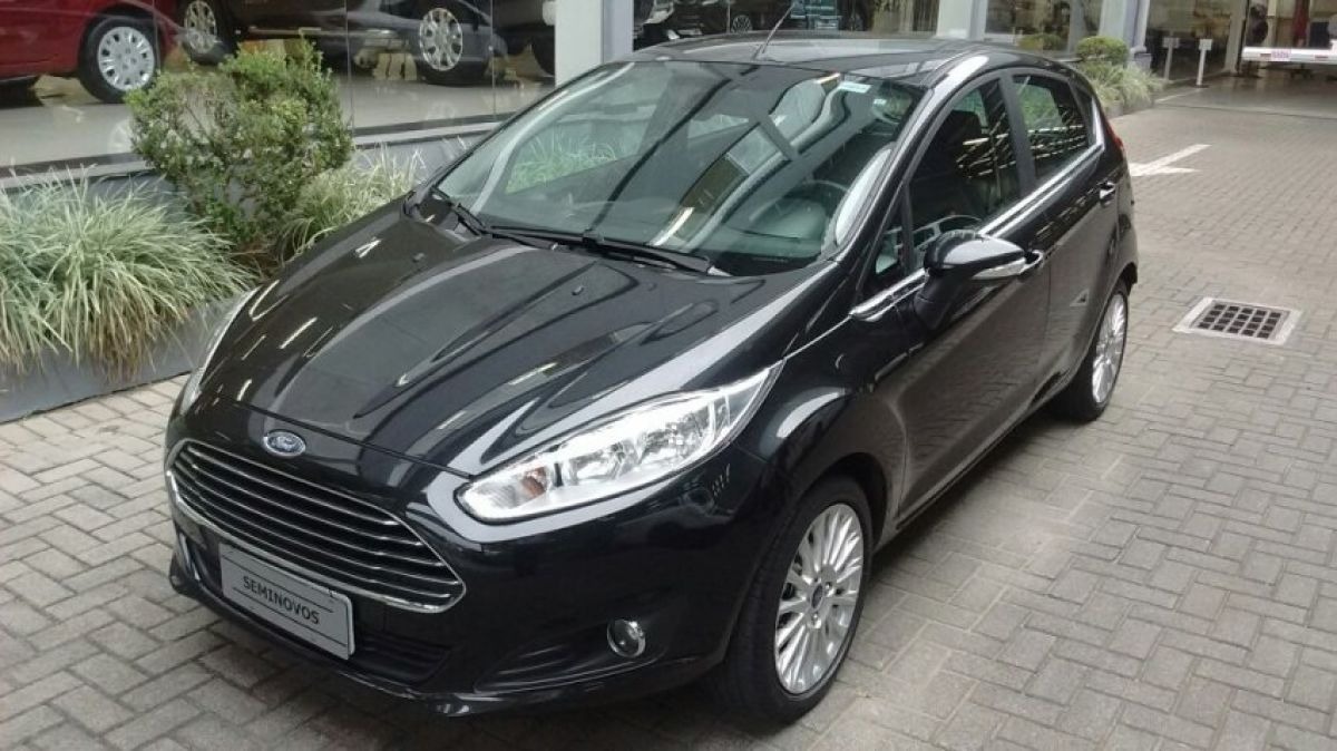 Ford New Fiesta Anium 1 6 16v P Shift Flex 2017 2016 R 58 900 Carregando Zoom
