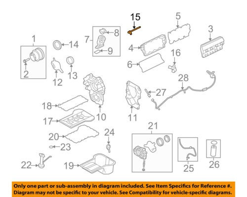 FORD OEM 08-10 F-350 Super Duty-Engine Camshaft Cam Position Sensor 8C3Z12K073A