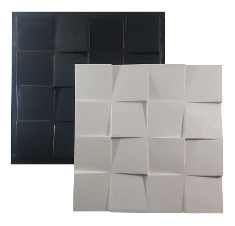 Forma Gesso 3d Abs Prisma 40x40 Envio Imediato Lindissimos R 69