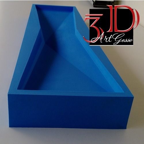 Forma Gesso 3d De Silicone Origami 18x70 Qualidade Garantida R