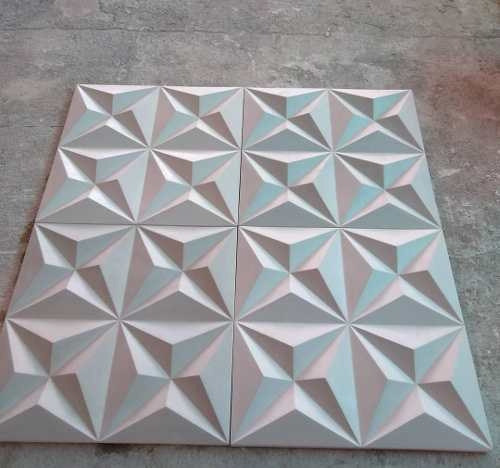 Forma Placa Gesso 3d Abs 2mm Colinas 50x50 Cm R 90 00 Em