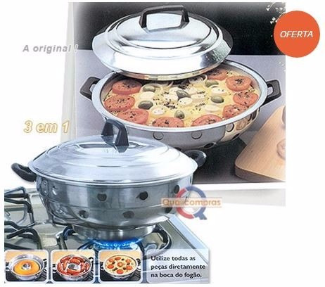 Forma Vigorosa Para Pizza Bolo E Grelhados R 106 10 Em Mercado