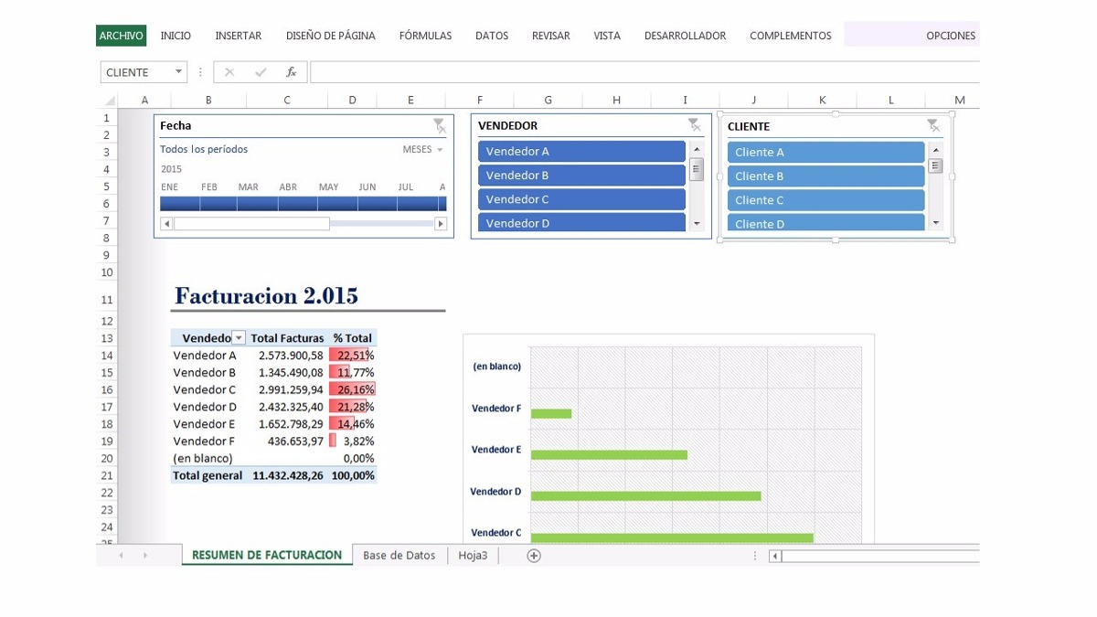 formato dinamico excel para las ventas 20 000 en mercado libre