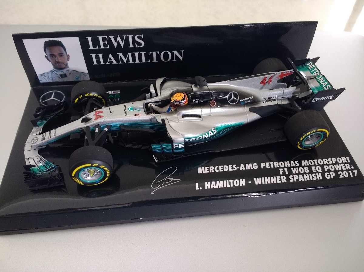 Mercedes W08 Eq Power Lewis Hamilton Formula 1 F1 1:43 scale die-cast Coche de juguete