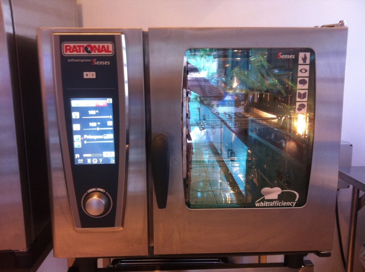 Forno Combinado Rational Scc 61 6 Gns Elétrico Novo Na 