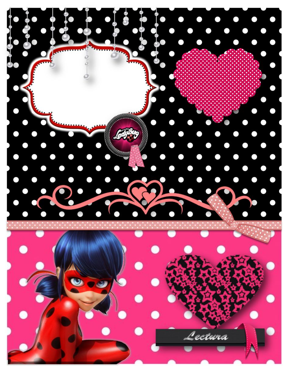 forro de cuadernos prodigiosa ladybug escolar bs 450 00 portada de cuaderno