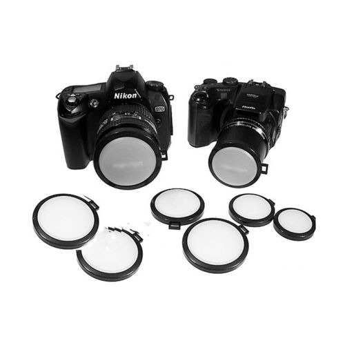 Tapa para balance de blancos de 67 mm para c/ámara r/éflex digital y videoc/ámara digital Mennon