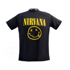 Franela Rock Nirvana Unisex Algodón
