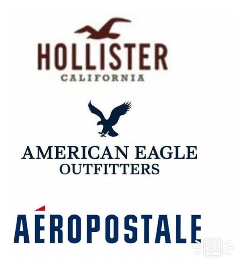 abercrombie hollister american eagle