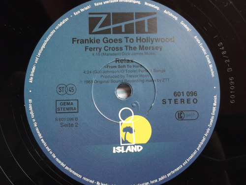 Frankie Goes To Hollywood Relax Sex Mix Germany 50000 En 