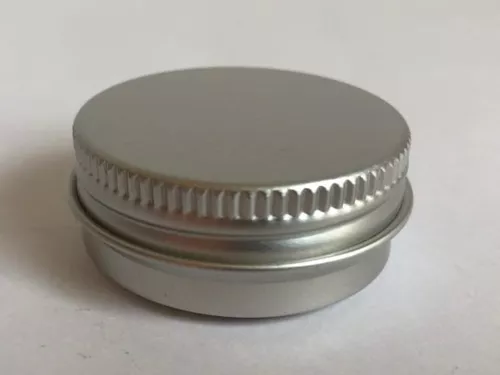 Frasco Pomadera Aluminio 50 Gr 20 Piezas
