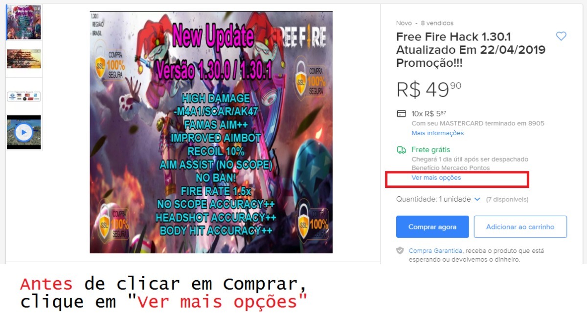 Como Baixar Hack Free Fire Atualizado Working!!