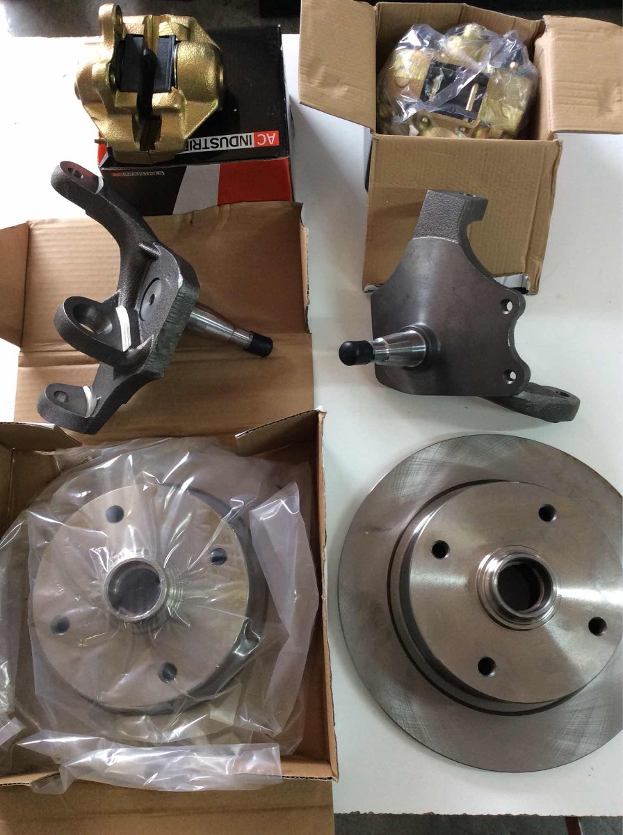 Frenos De Disco Para Vocho Freno De Disco Delantero Kit Para Vocho 4/130 Marca Empi - $ 8,950.00