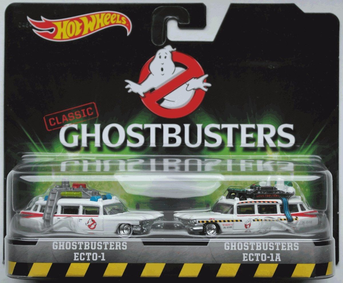 NG112 Hot Wheels Ghostbusters Pack Ecto1 Ecto 2