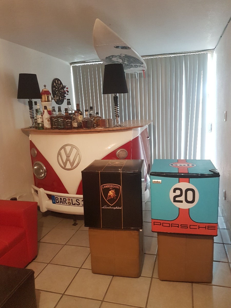 Muestra de frigobares en una casa