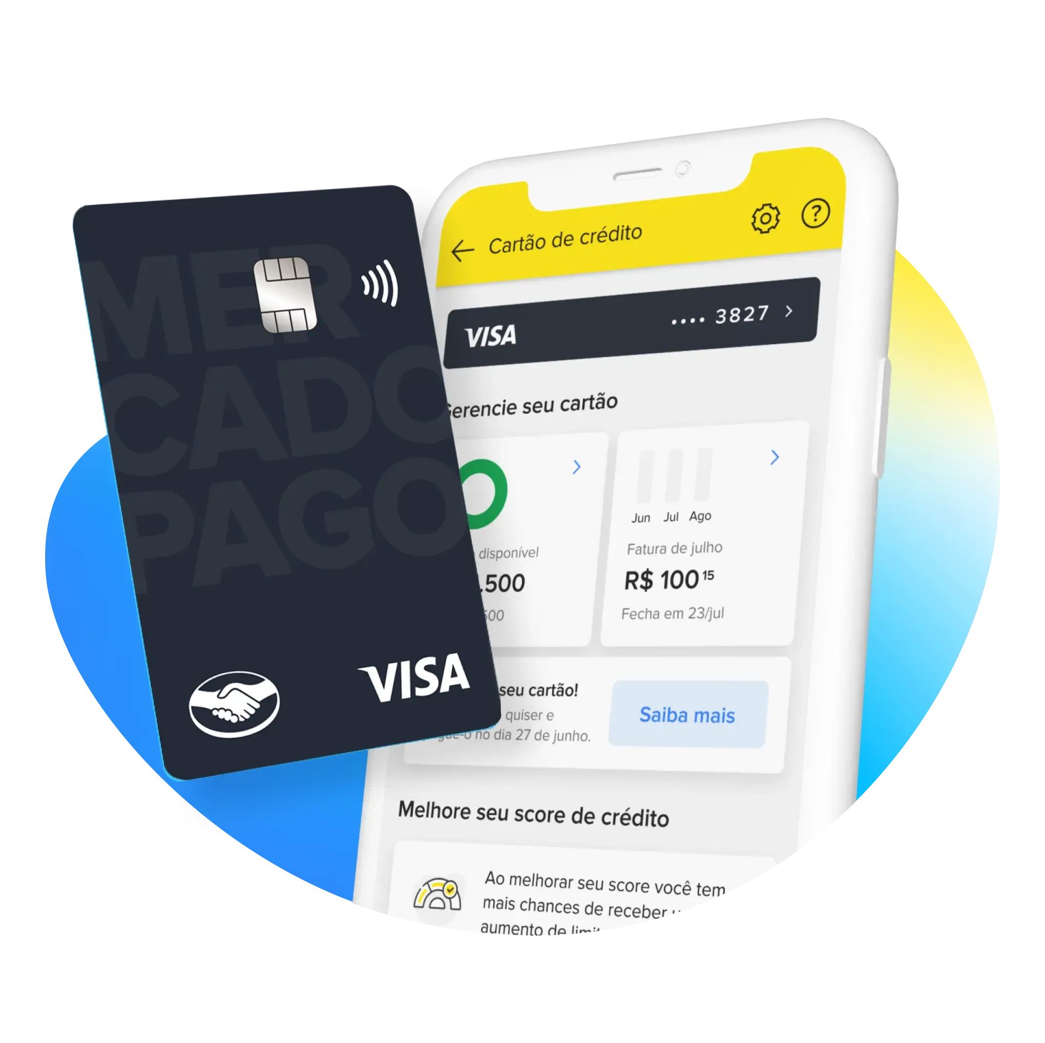 Peça agora seu Cartão de Crédito Mercado Pago