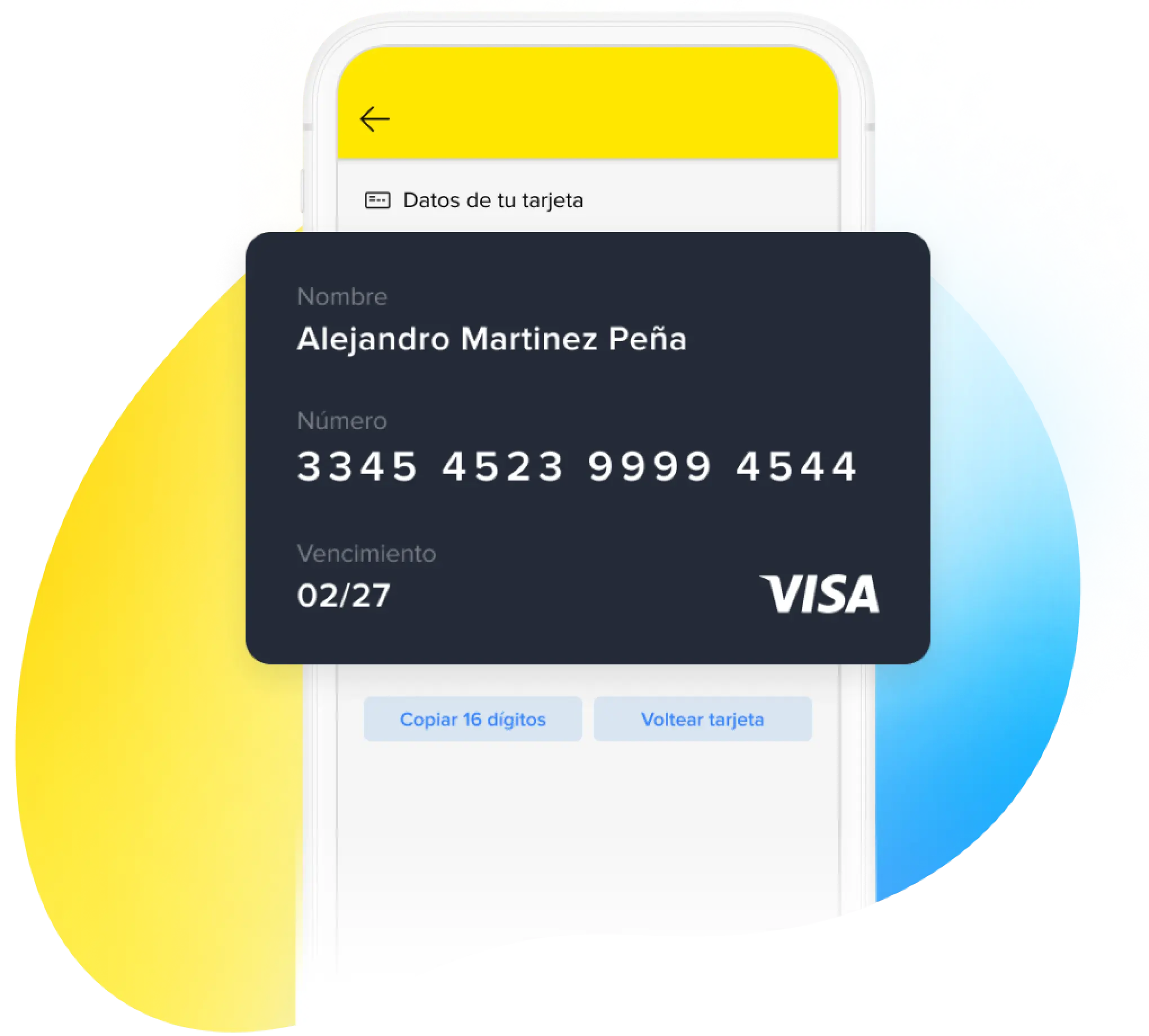 Accede fácilmente a los datos de tu tarjeta digital