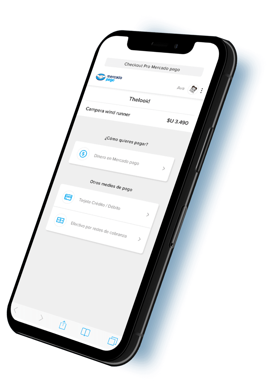 Celular Checkout Pro