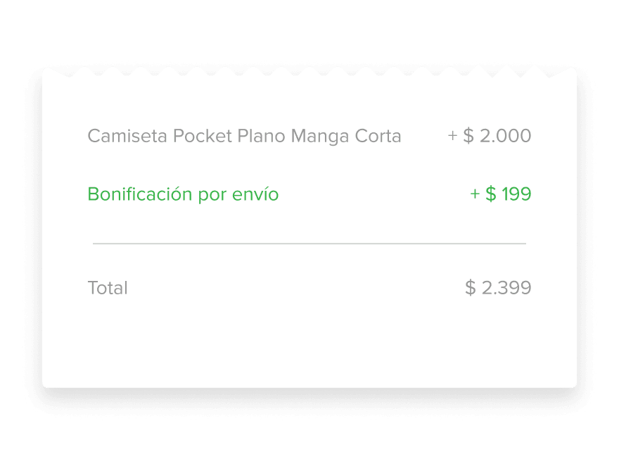 Cubrimos hasta 50% del costo de tus envíos gratis
