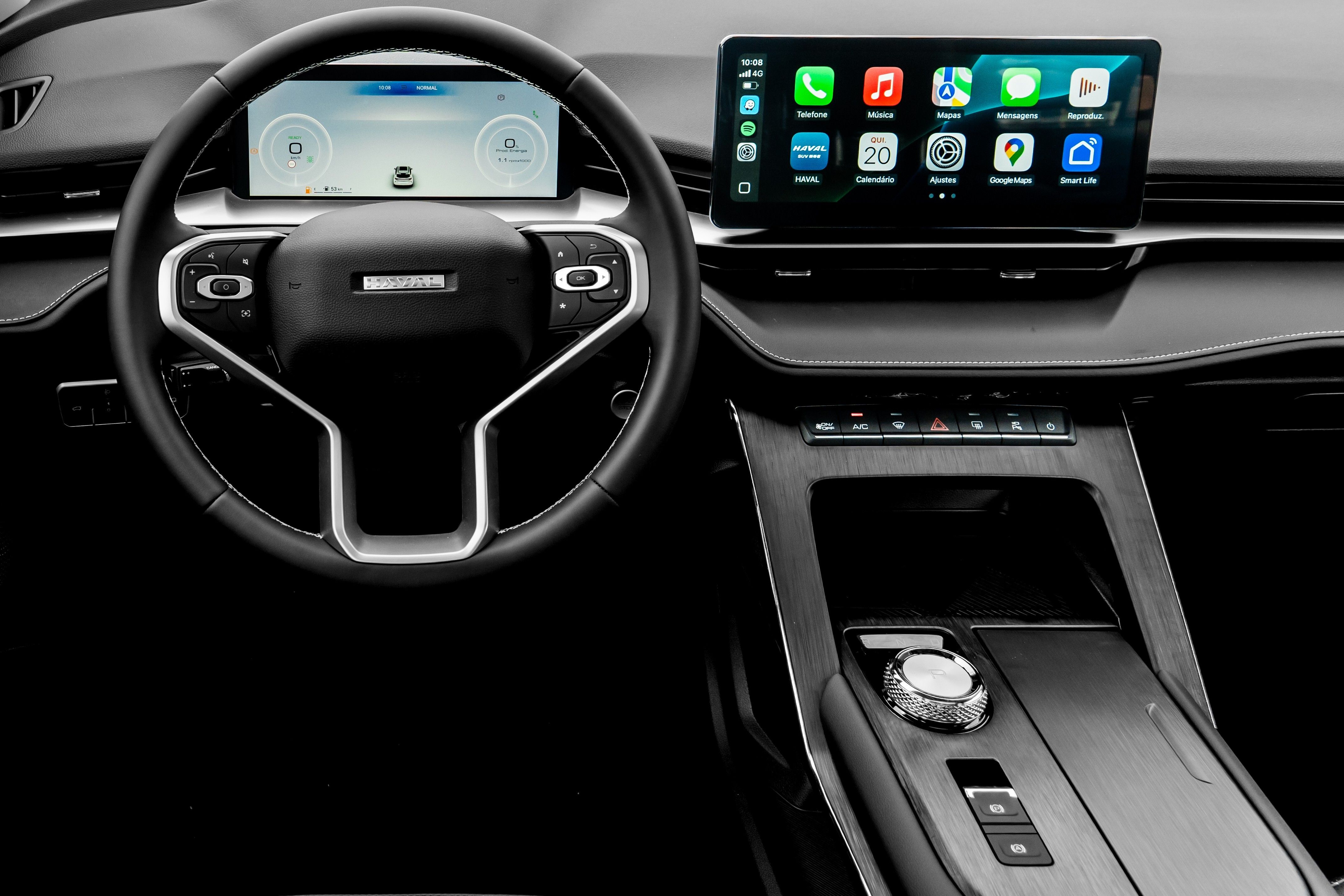 Imagem interior do Haval h6 phev34