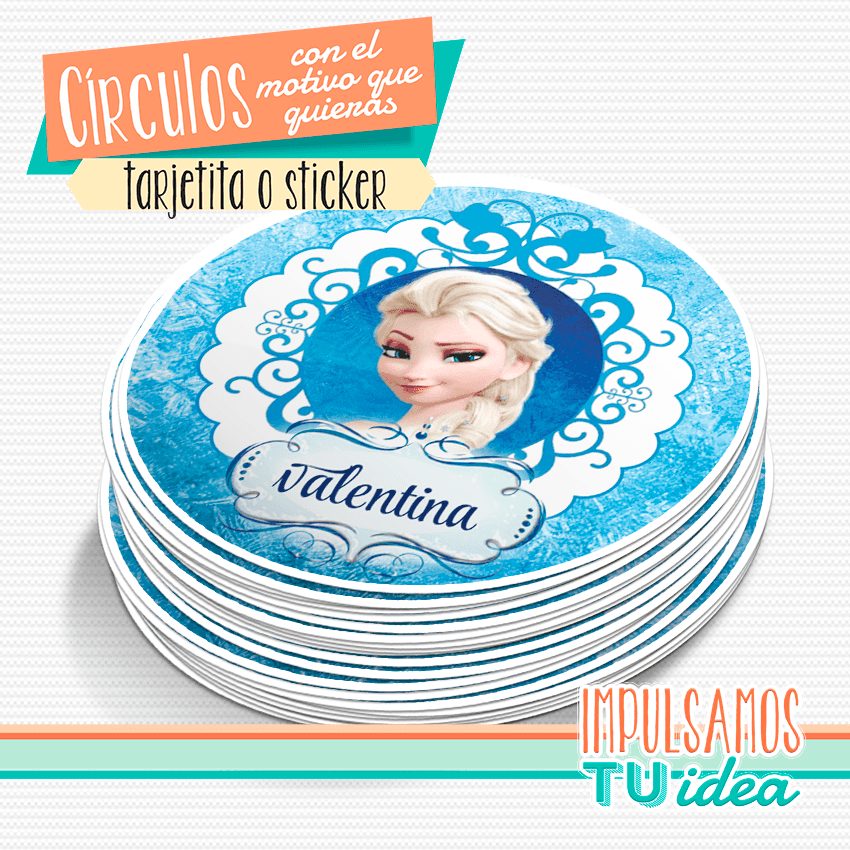 frozen círculo multiuso para imprimir 66 00 en mercado libre