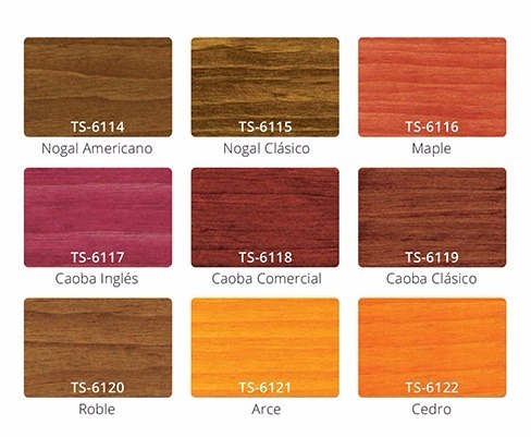 Barniz con color para madera precio