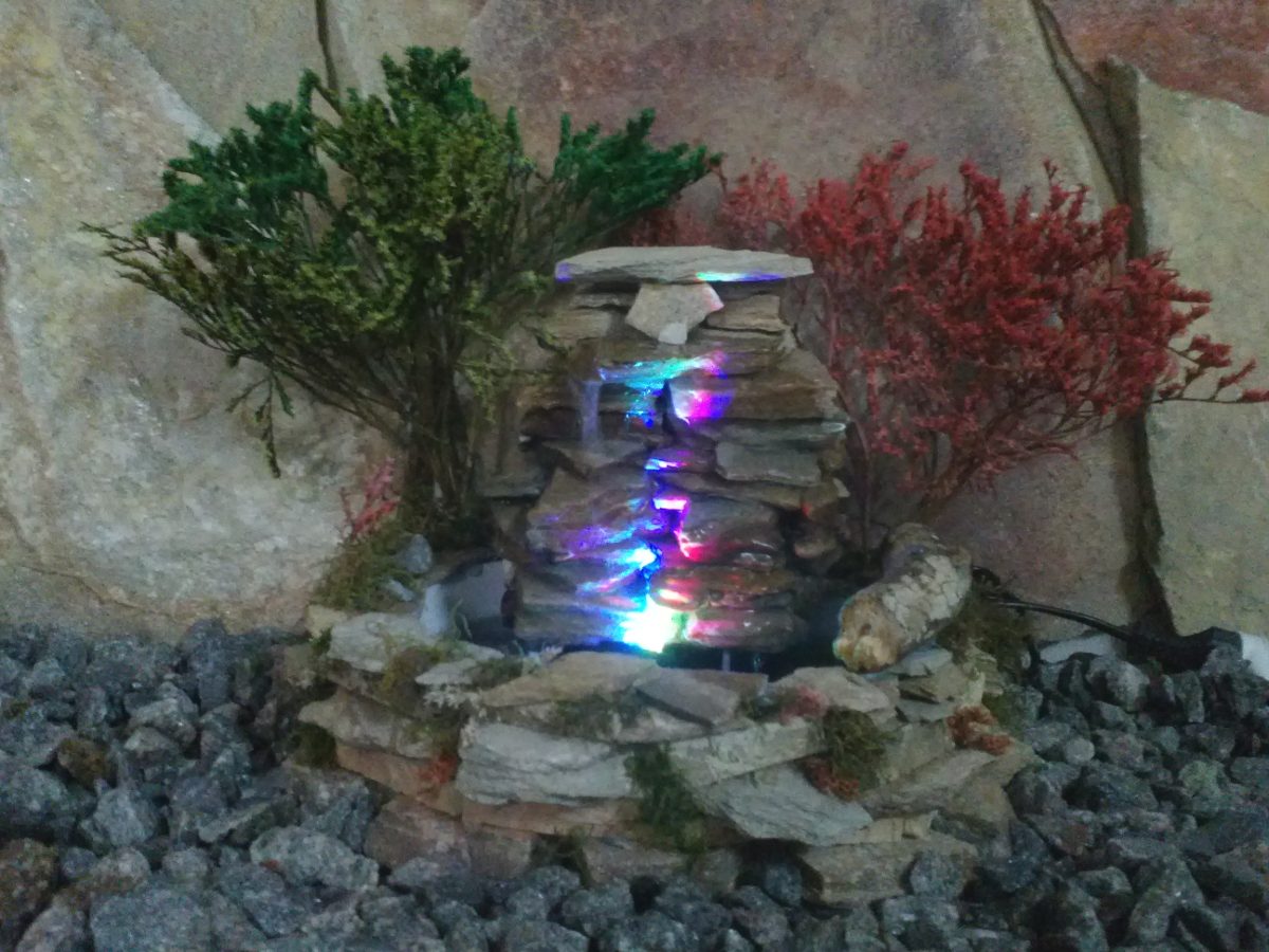 Fuente De Agua - Cascada En Piedra Natural Con Luz Led - $ 879,00 en ... Fuente De Agua - Cascada En Piedra Natural Con Luz Led - $ 879,00 en ...