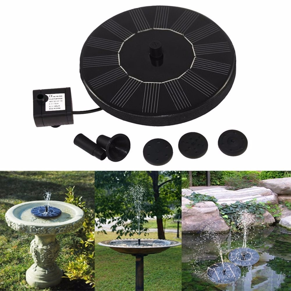 fuentes de jardin solares fuente de agua con panel solar ankway con bomba para fuentes de jardin solares fuente de agua con panel solar ankway con bomba para